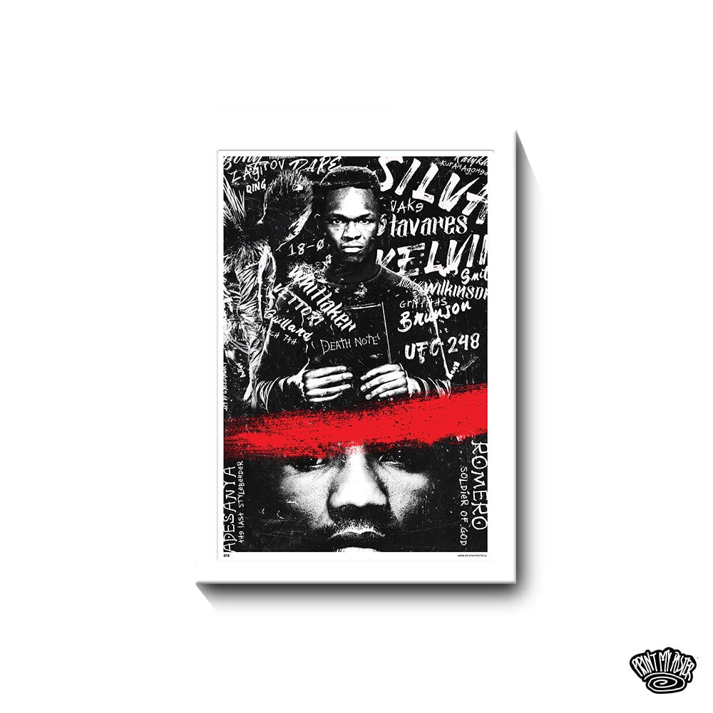 UFC Poster - Israel Adesanya