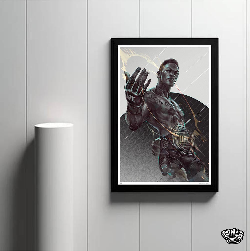UFC Poster - Israel Adesanya
