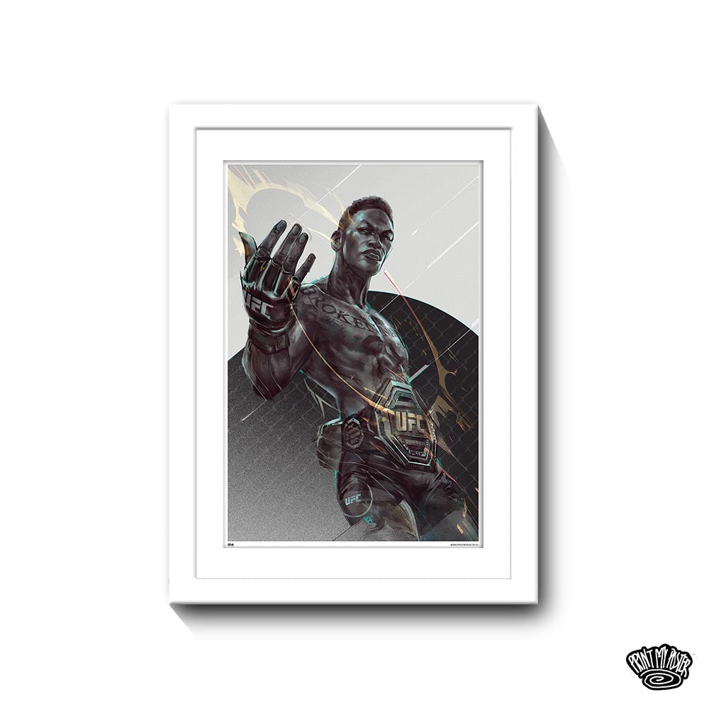 UFC Poster - Israel Adesanya