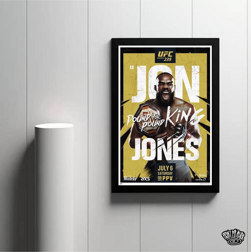 UFC Poster - Jon Jones