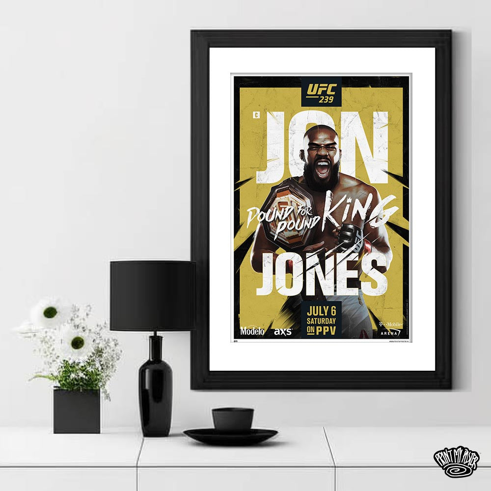 UFC Poster - Jon Jones