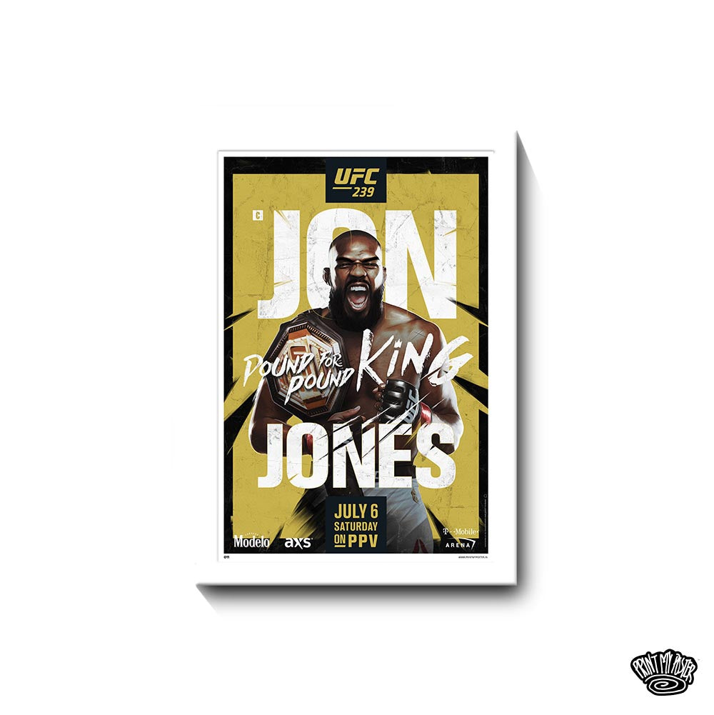 UFC Poster - Jon Jones