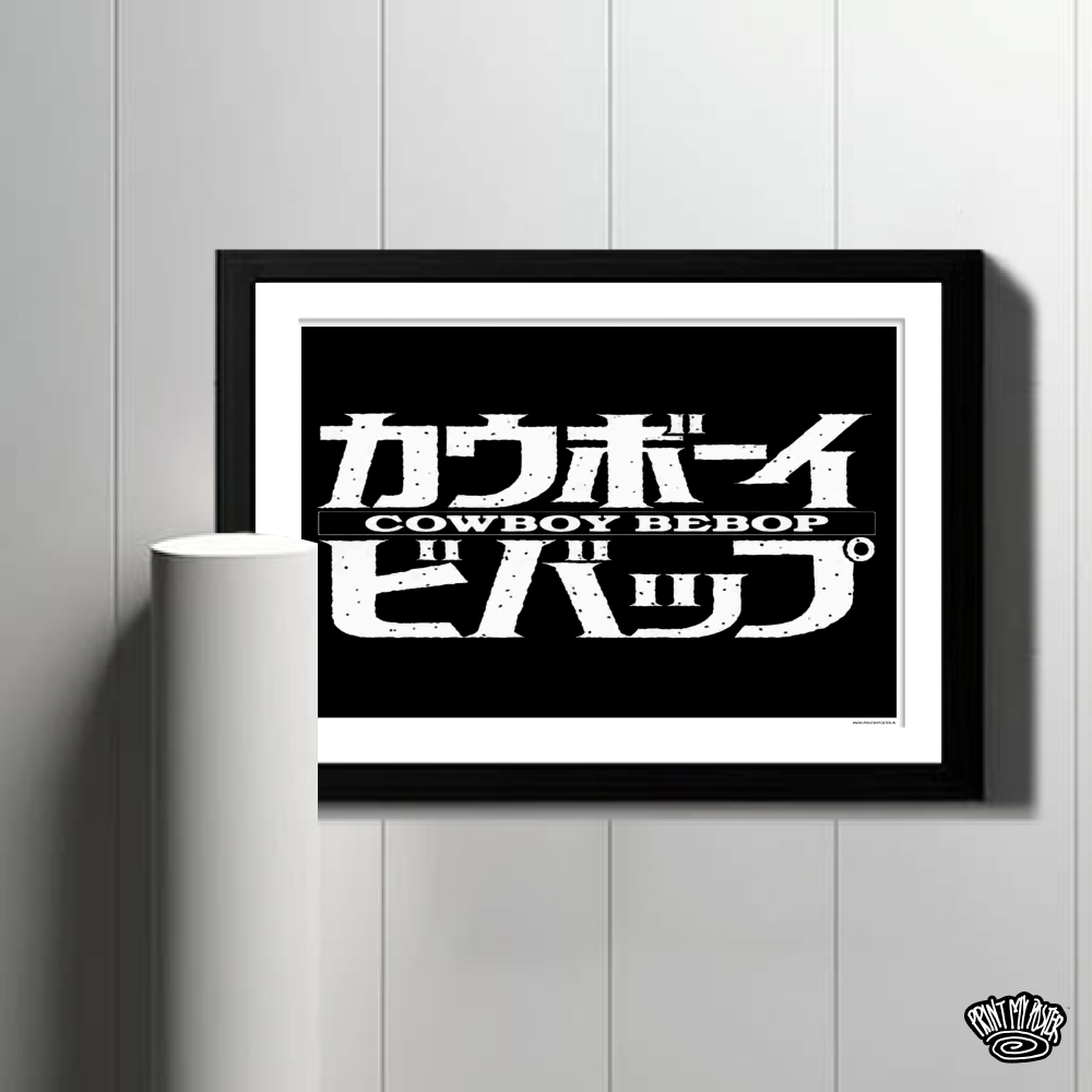 Cowboy Bebop Title Poster