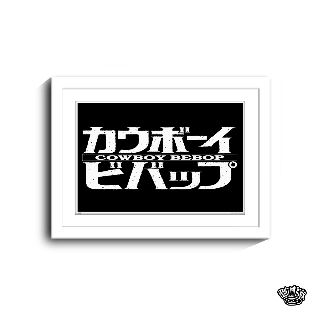 Cowboy Bebop Title Poster