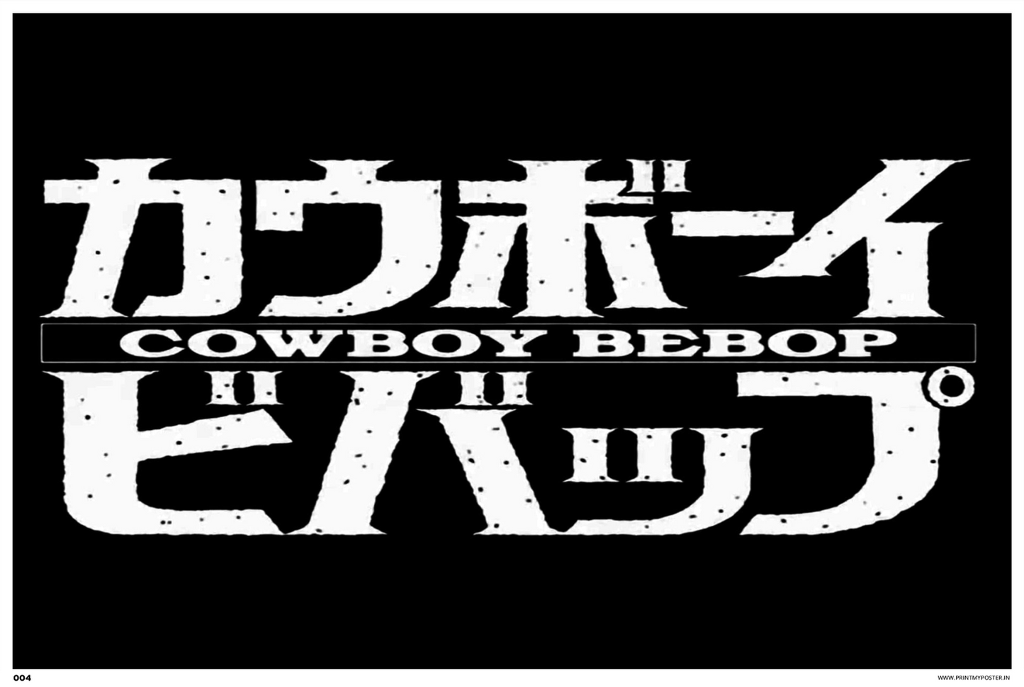 Cowboy Bebop Title Poster