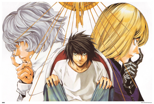 Death Note - L, Nate River & Mello