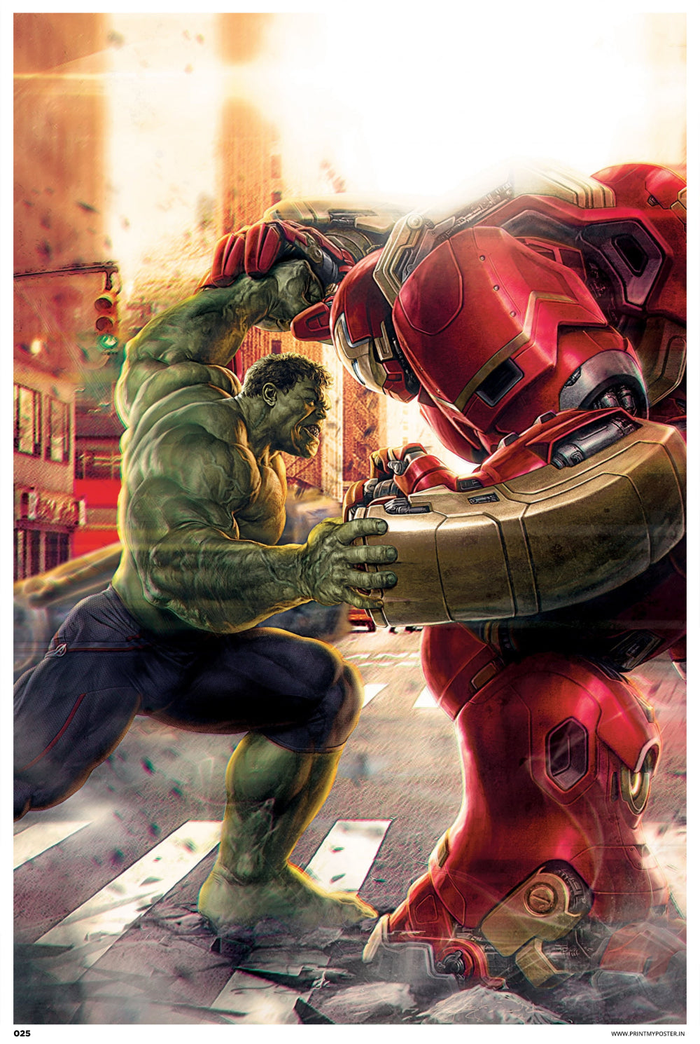 Avengers - Hulk VS Iron Man