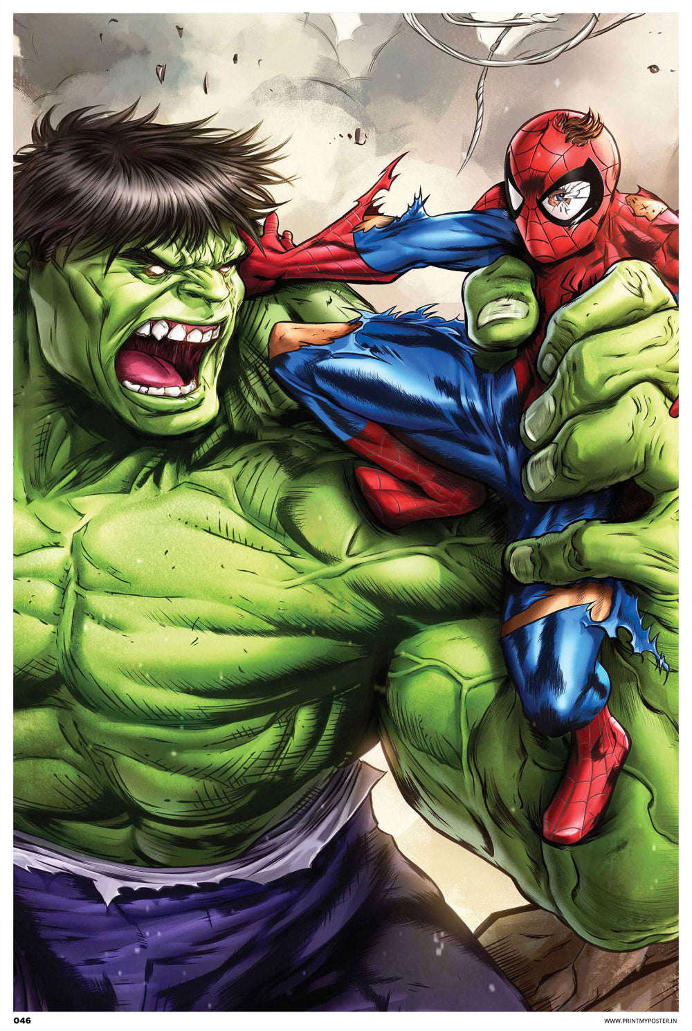 Marvel - Hulk VS Spiderman