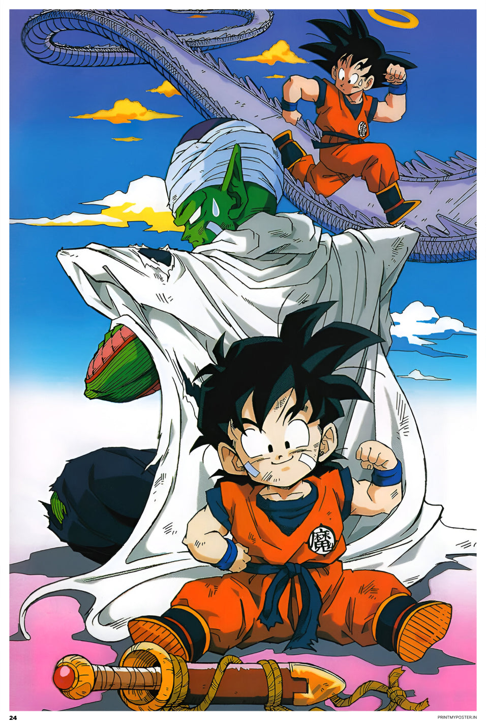 Dragon Ball Z - Kid Goku X Piccolo