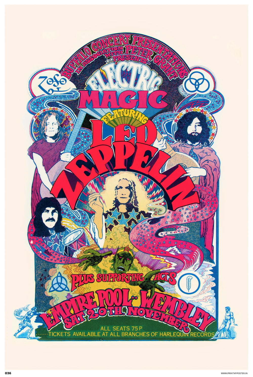 Led Zeppelin - United Kingdom Tour Winter 1971