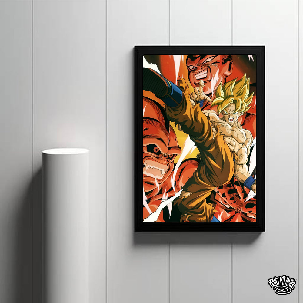 Dragon Ball Z - Majin-Buu VS Goku