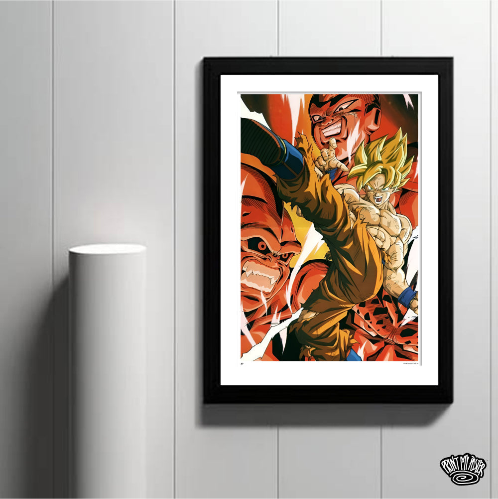 Dragon Ball Z - Majin-Buu VS Goku