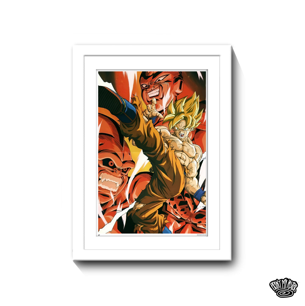 Dragon Ball Z - Majin-Buu VS Goku