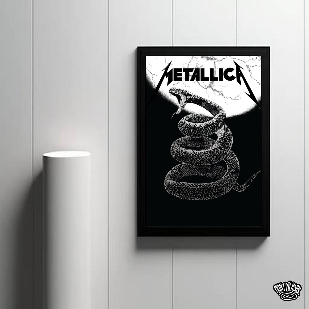 Metallica - Black Album - Rock And Metal Music Concert