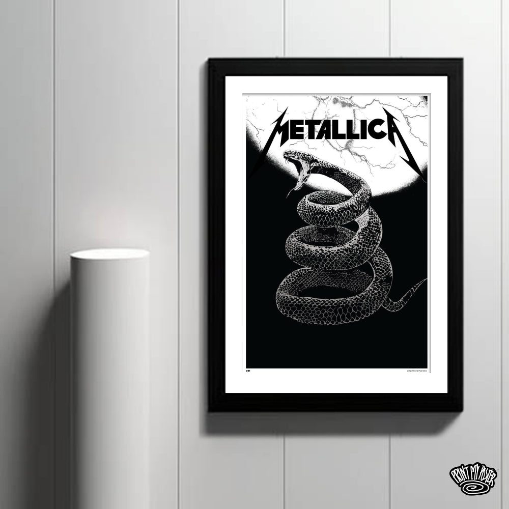 Metallica - Black Album - Rock And Metal Music Concert