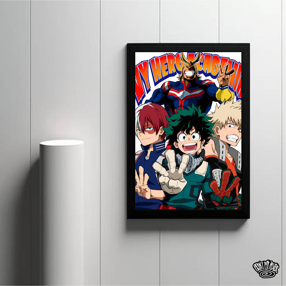 My Hero Academia - Midoriya, Todoroki, Bakugo