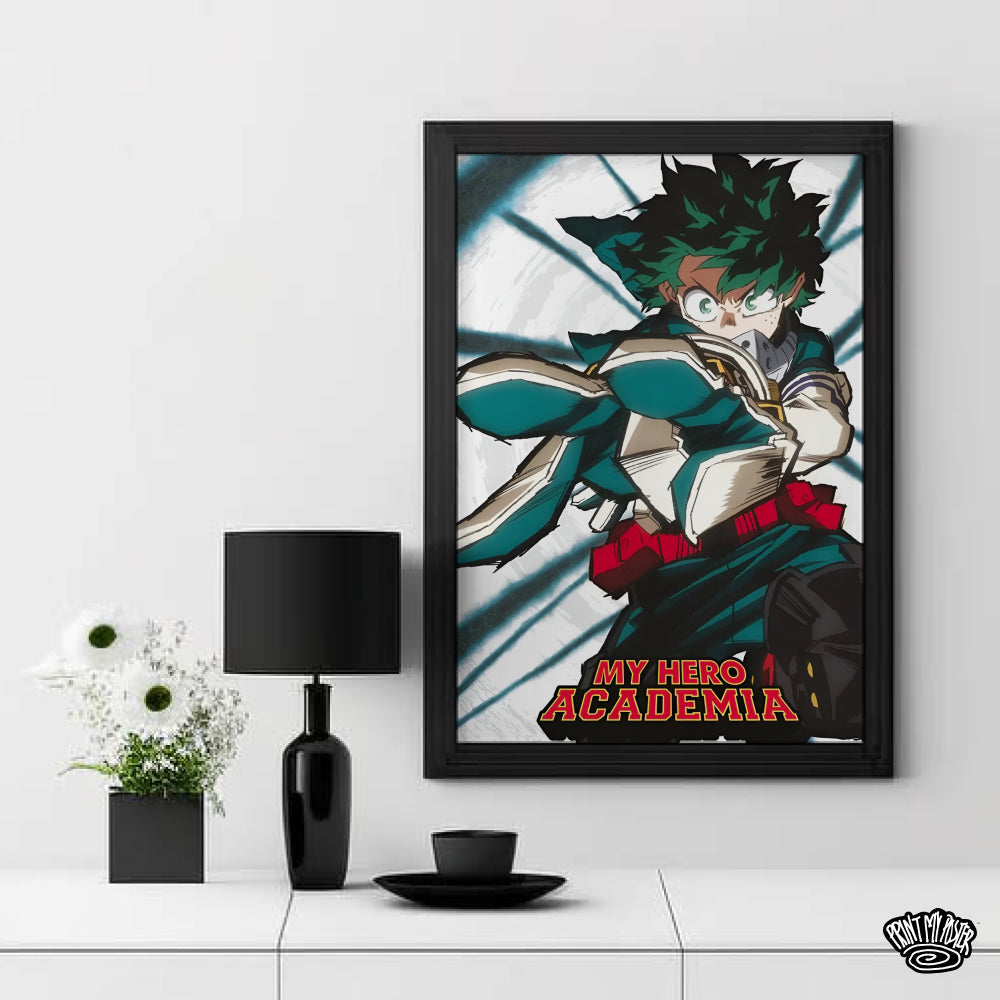 My Hero Academia - Deku Action Poster