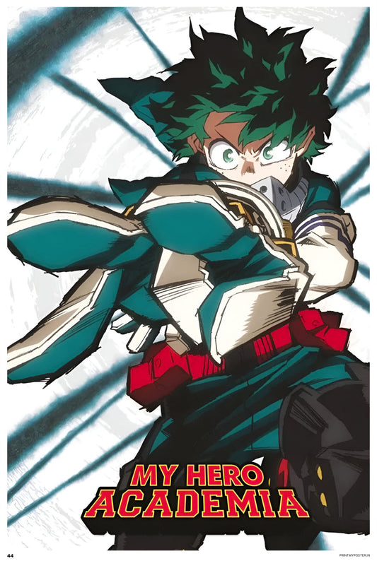 My Hero Academia - Deku Action Poster