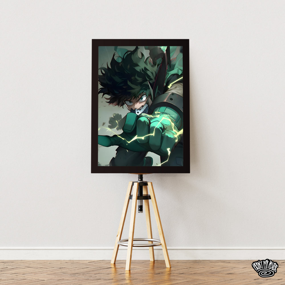 My Hero Academia - Deku Action Poster