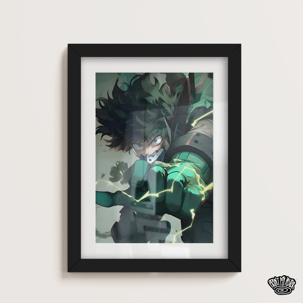 My Hero Academia - Deku Action Poster