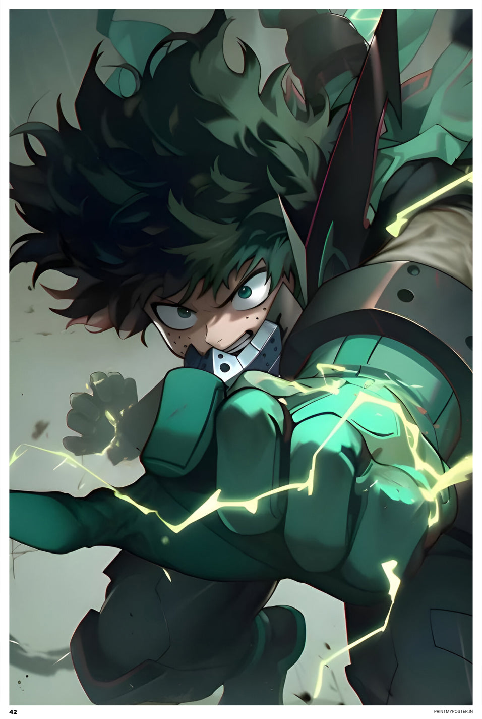 My Hero Academia - Deku Action Poster