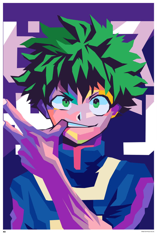 My Hero Academia - Deku Action Poster