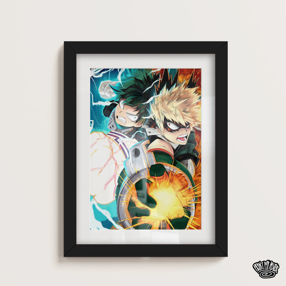 My Hero Academia - Deku V/S Todoroki