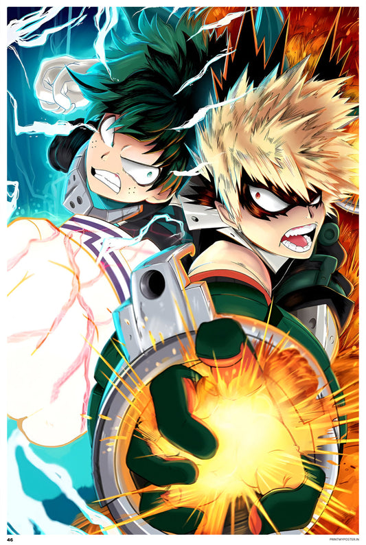 My Hero Academia - Deku V/S Todoroki