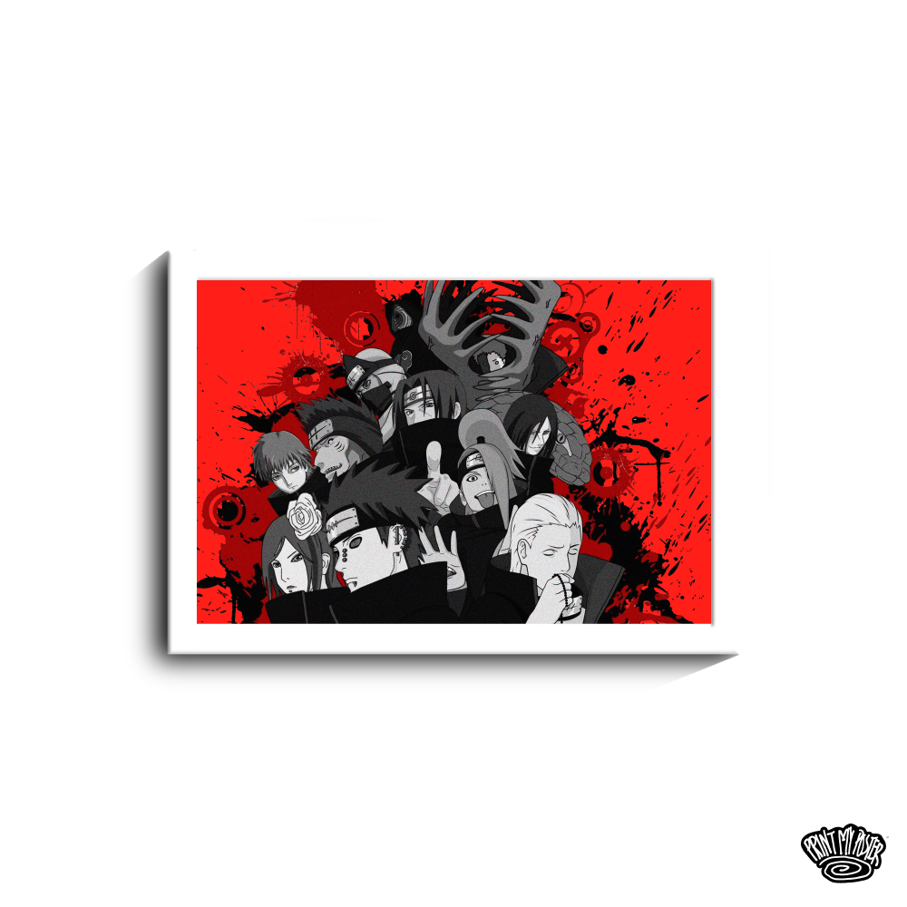 Naruto - Akatsuki Clan (Landscape)