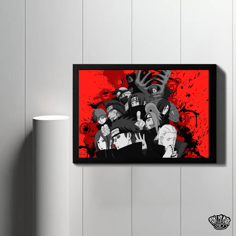 Naruto - Akatsuki Clan (Landscape)