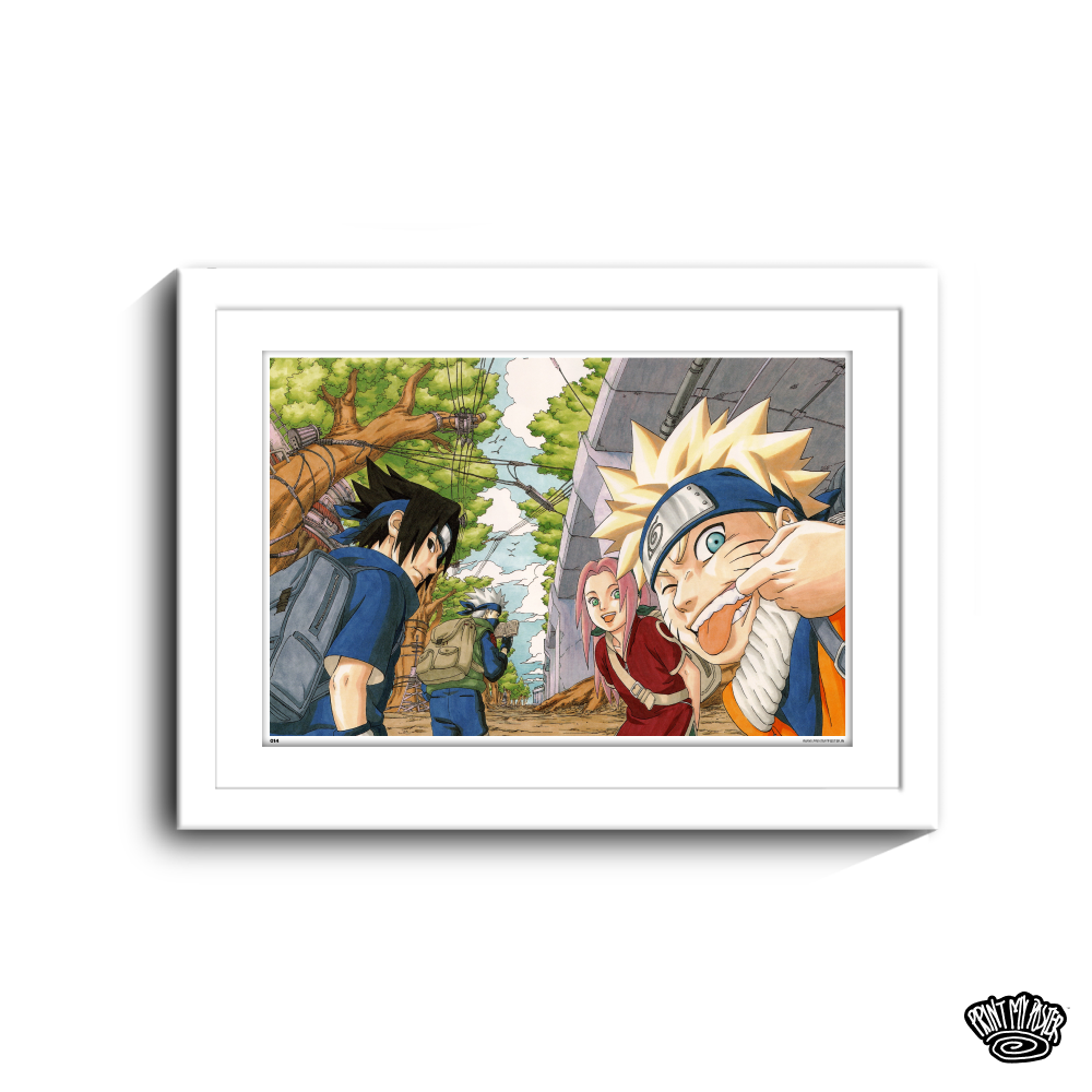 Naruto - Naruto, Sakura, Sasuke & Kakashi II