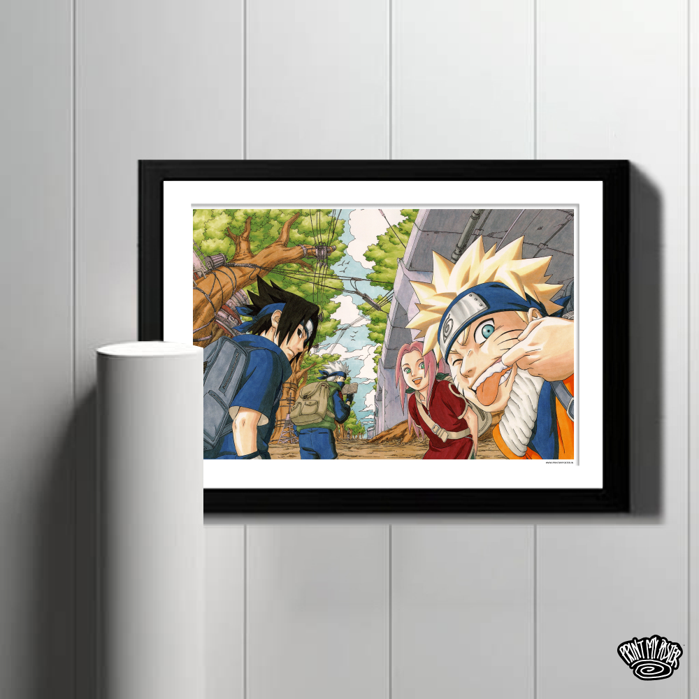 Naruto - Naruto, Sakura, Sasuke & Kakashi II