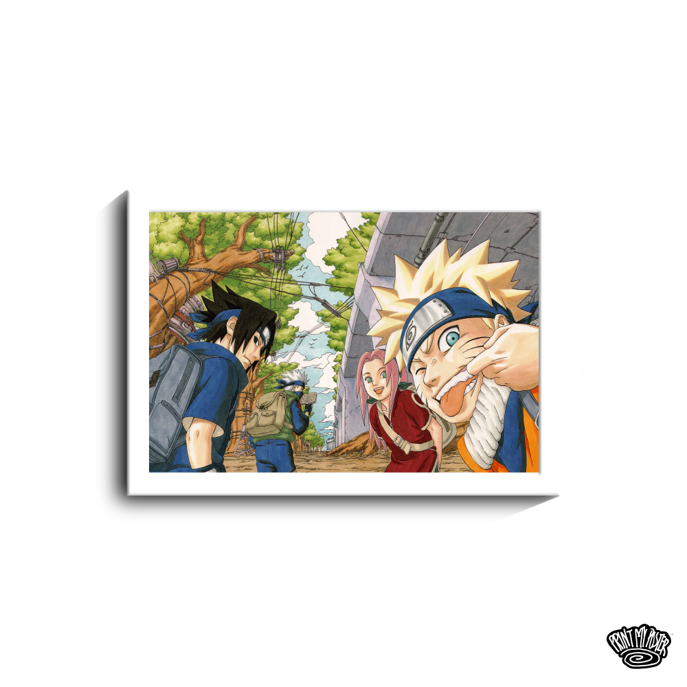 Naruto - Naruto, Sakura, Sasuke & Kakashi II