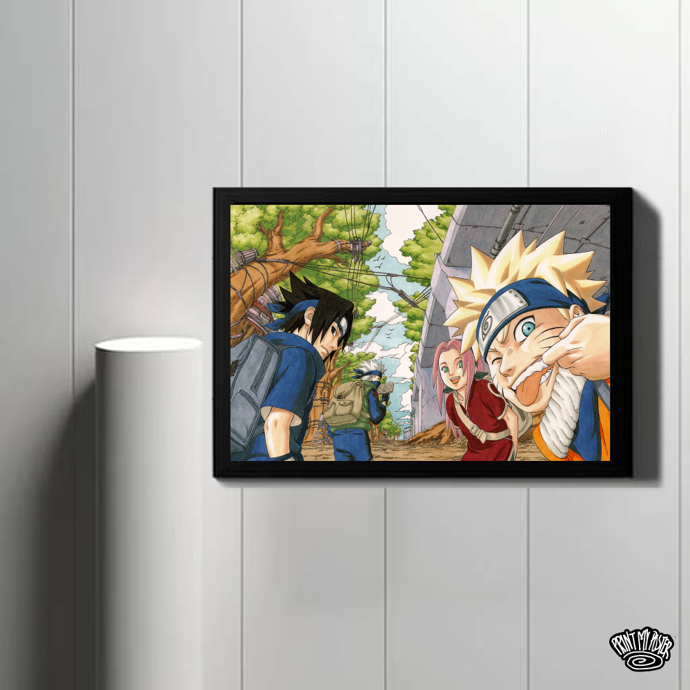 Naruto - Naruto, Sakura, Sasuke & Kakashi II