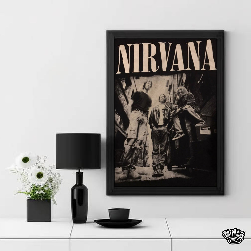 Nirvana - Rock Band Poster