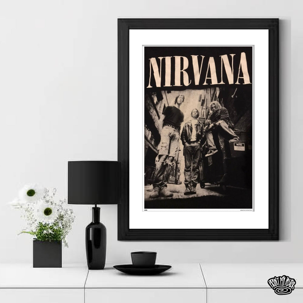 Nirvana - Rock Band Poster