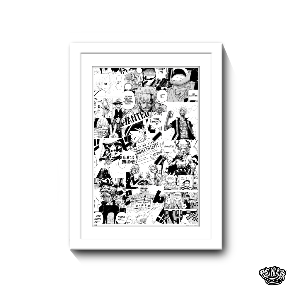 One Piece - Epic Moments Manga Poster