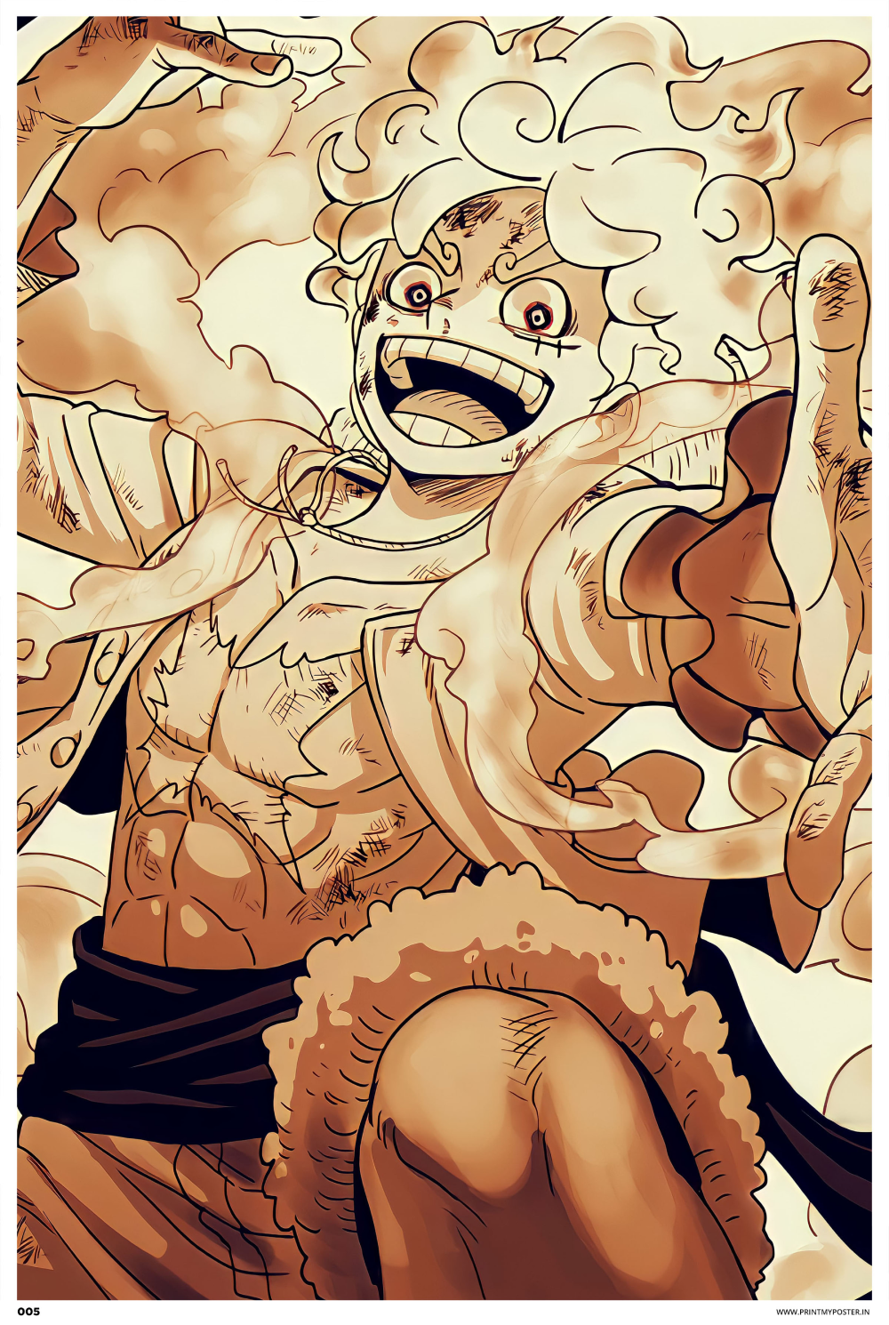 One Piece - Luffy in Gear 5 II