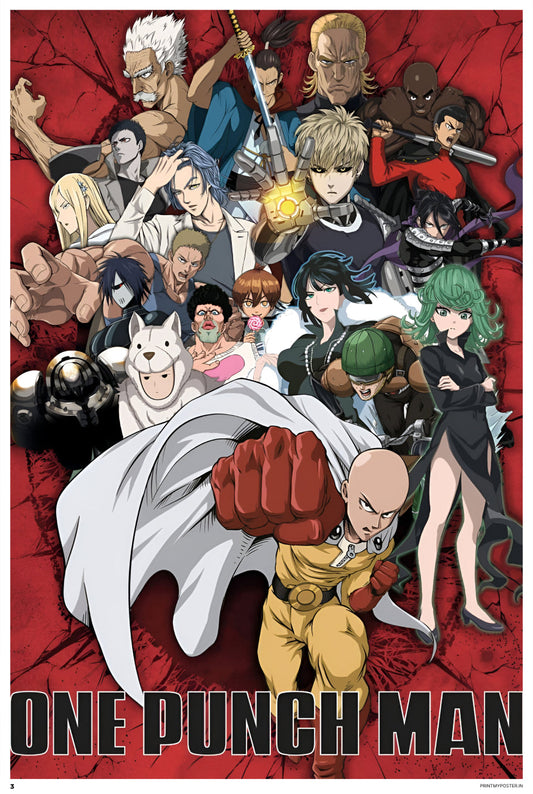 One Punch Man - All Heros