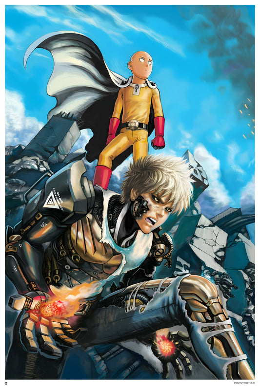 One Punch Man - Genos X Saitama