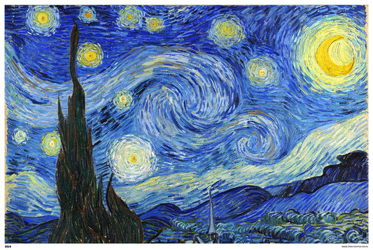 Abstract Art - The Starry Night