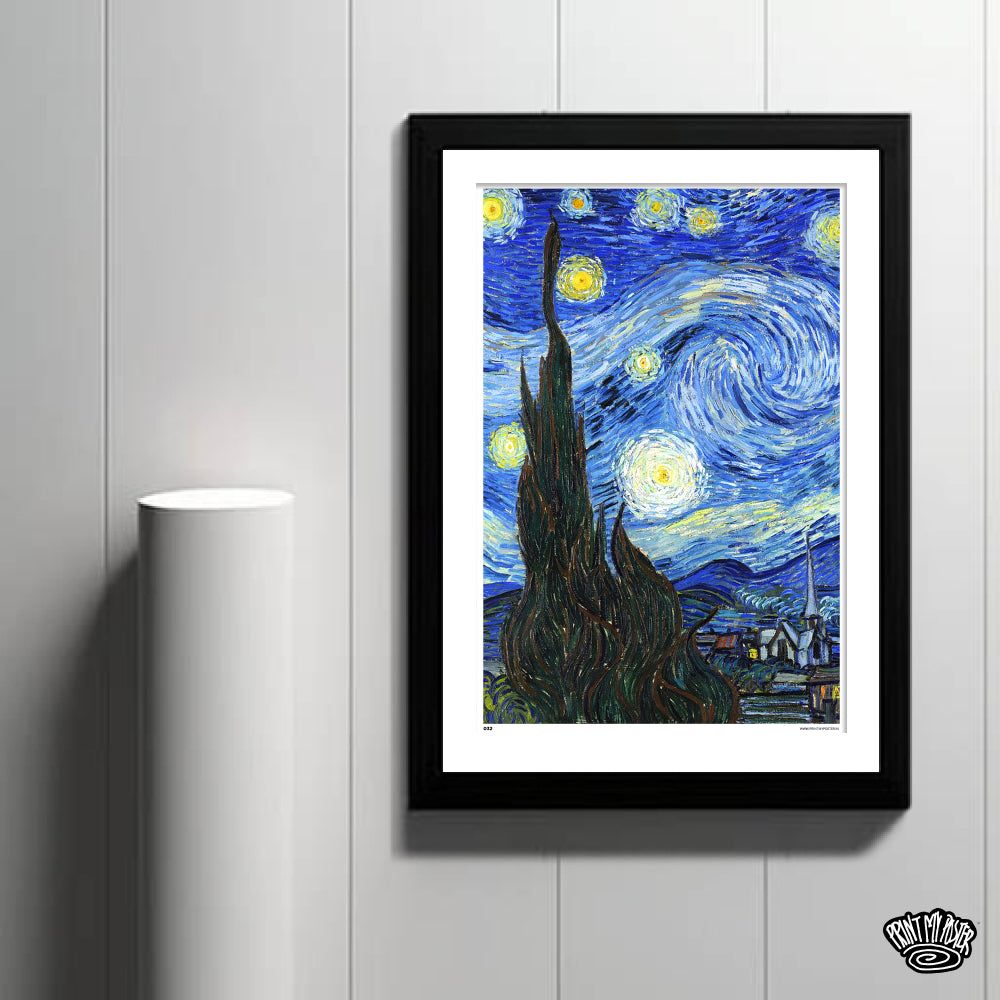 Abstract Art - The Starry Night