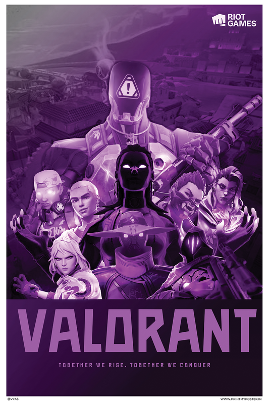 Valorant Poster - by Vyas