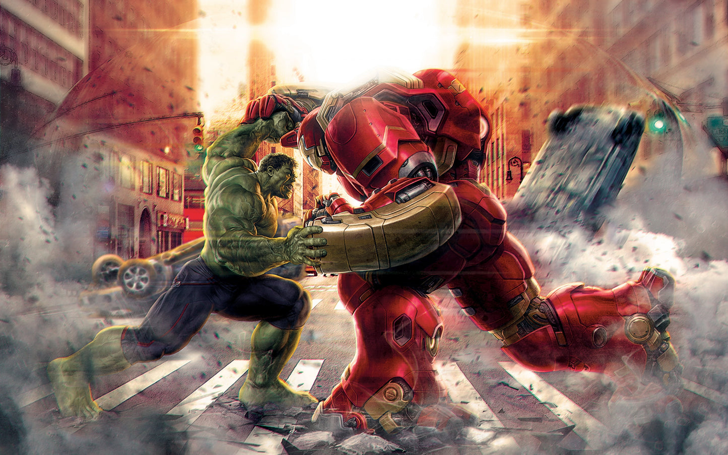 Avengers - Iron Man vs Hulk